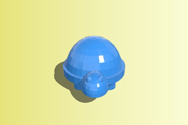 Franklin Filament Turtle the II | 3d print model
