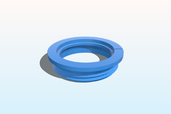 gBeam Adapter for old Minolta-Bayonet-Connector | 3d print model