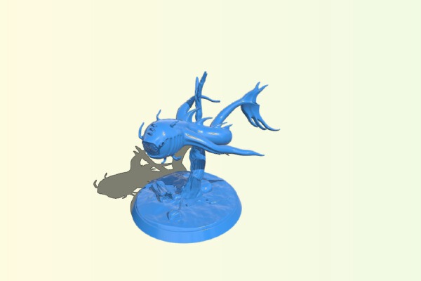 Aboleth on the tree | 3d print model