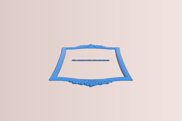 Picture frame or mirror | 3d print model