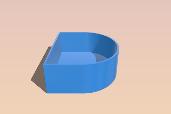 Customizer'ed denture holder | 3d print model
