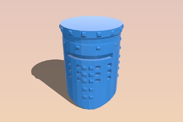 Made by two aspiring members of FRC Team 4809 | 3d print model