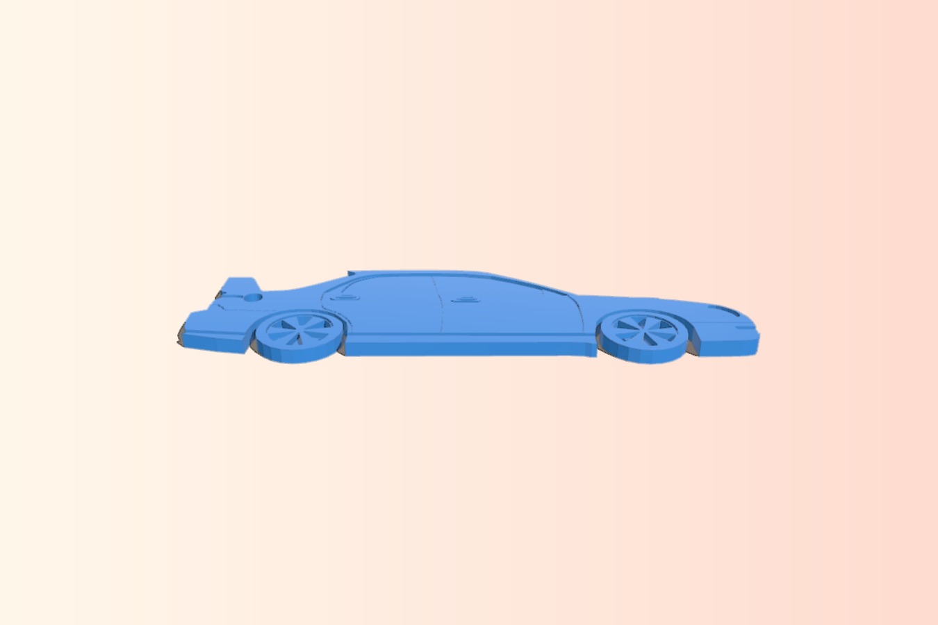 2003-2005 Subaru Impreza WRX STi Keytag