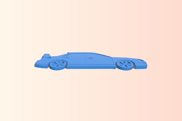 2003-2005 Subaru Impreza WRX STi Keytag | 3d print model