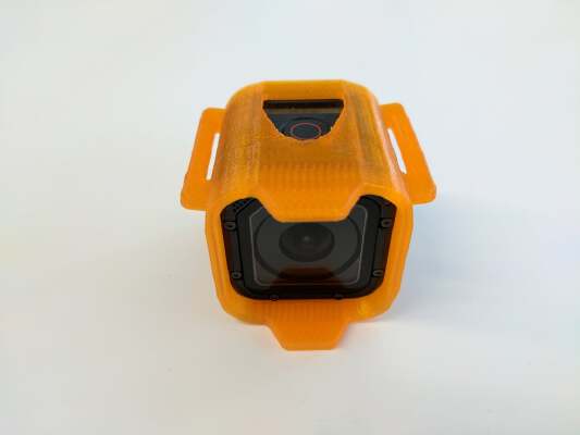 GoPro Session Protector _ Cover with Strap Slots | 3d print model