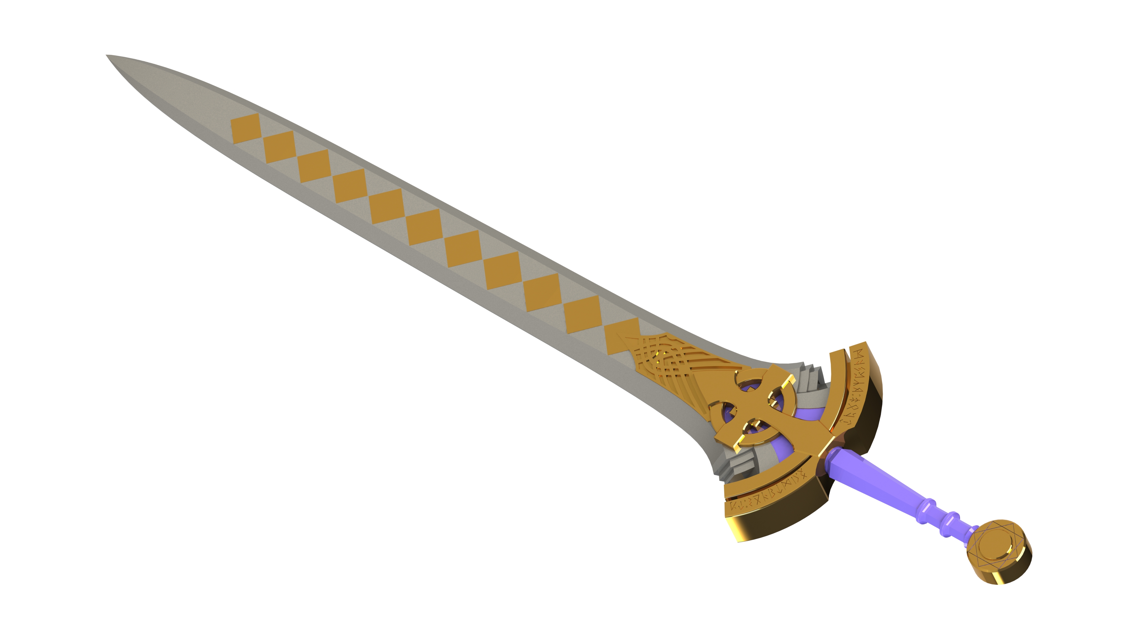 Excalibur Proto From Fate _ Stay Night King Arthur's Sword (1:1) Assembly