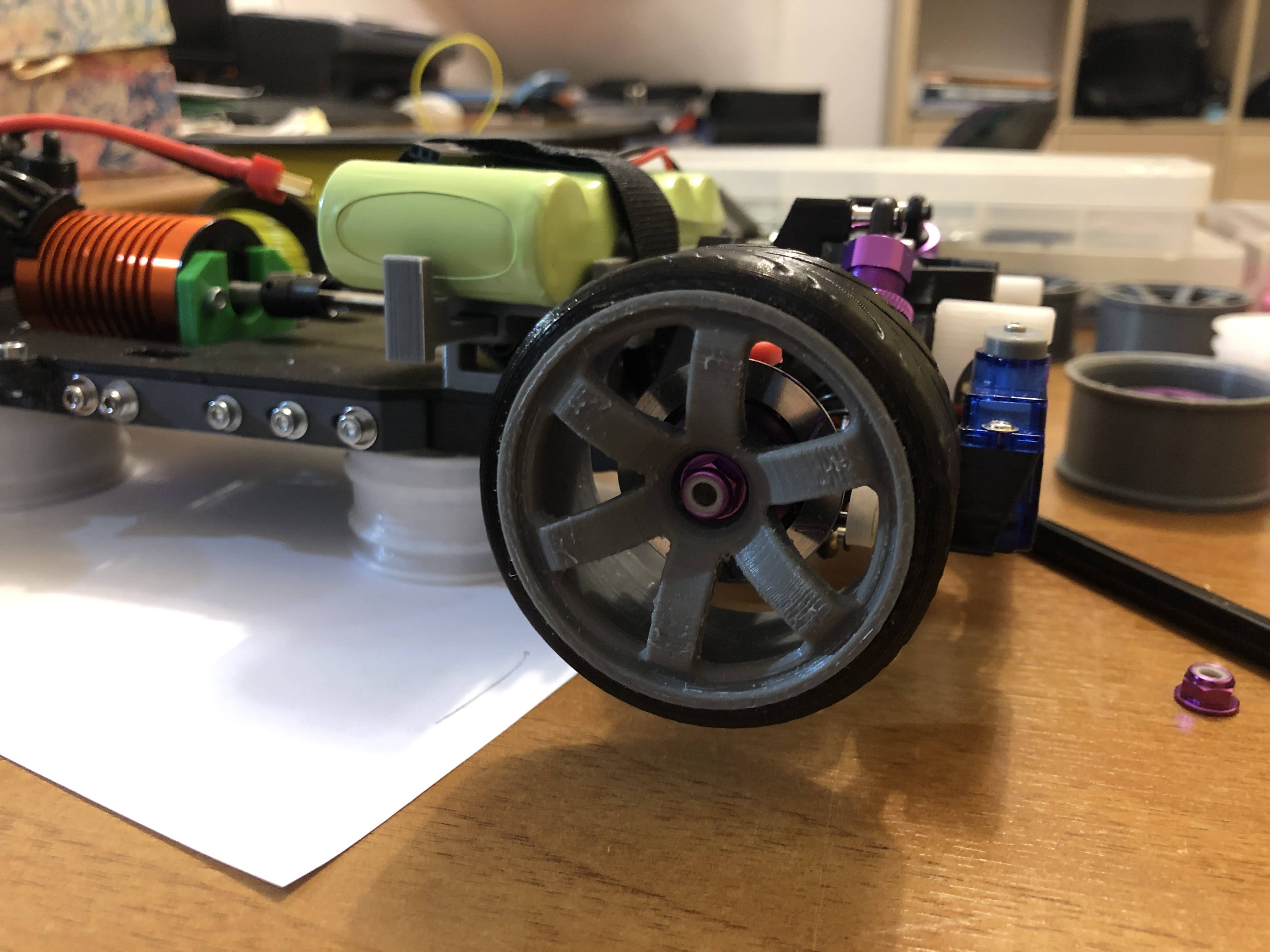 RC DRIFT Rims RAYS VOLK TE37 wheels
