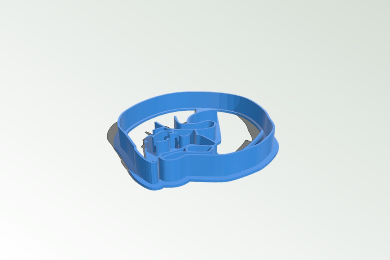 Cat cookie cutter