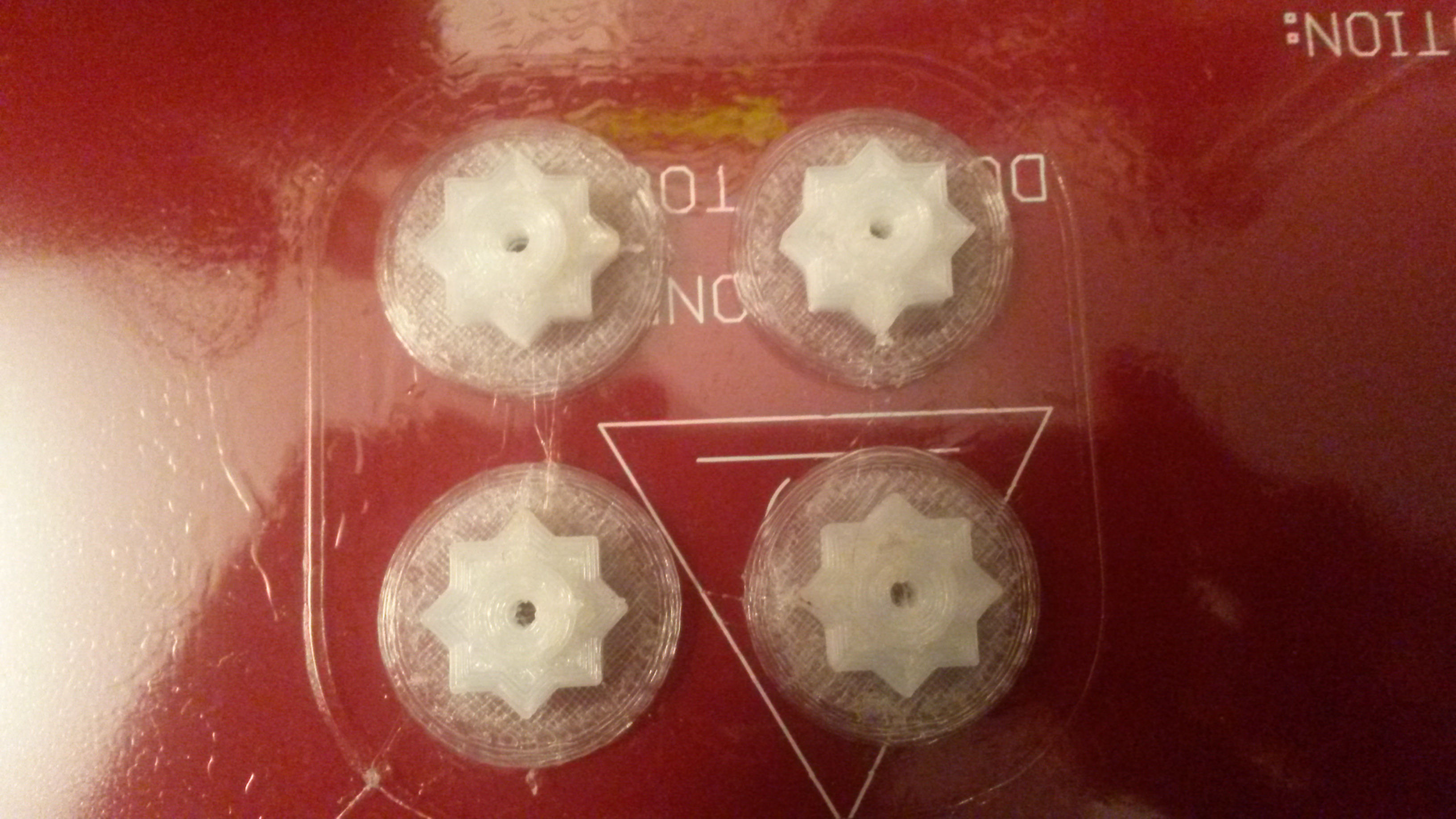 Geeetech i3 Hotbed adjustment nut
