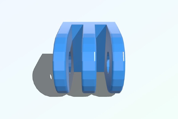 gopro  screw piece | 3d print model