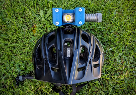 Zebralight H600w Mk II helmet Gopro mount _ bracket | 3d print model