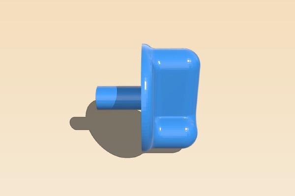 Phallus Turn Knob for Oven (Electrolux) | 3d print model