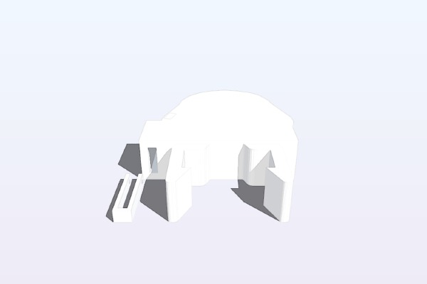 TronXY X5 Snap On Filament Guide_Cleaner | 3d print model