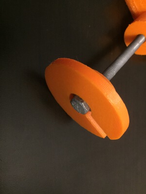 Moken (Kayak) Transducer Scupper Mount | 3d print model