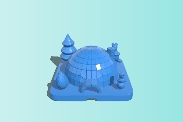 Iglo Winterland | 3d print model