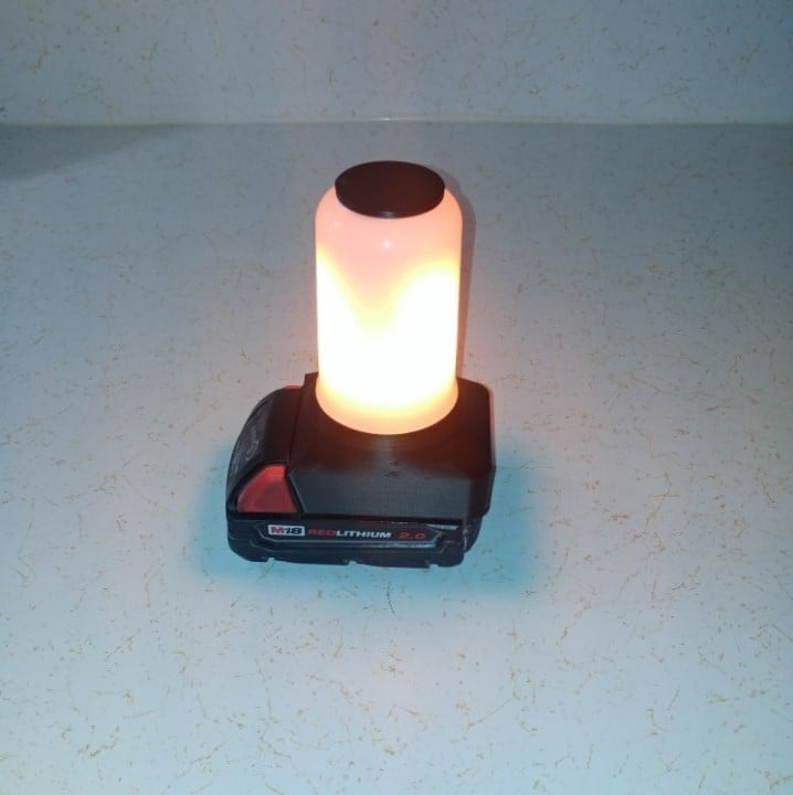 M18 flame light + protection board