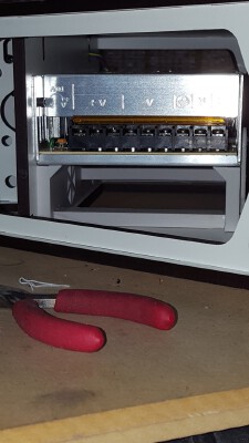 PSU Rack Mount for Rostock Max V2 | 3d print model