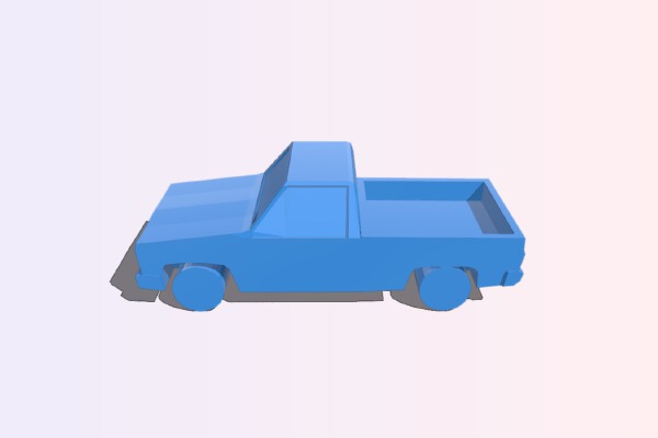 Chevy 1987 | 3d print model
