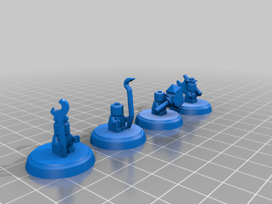 Lego Movie Cast 4 Tabletop | 3d print model