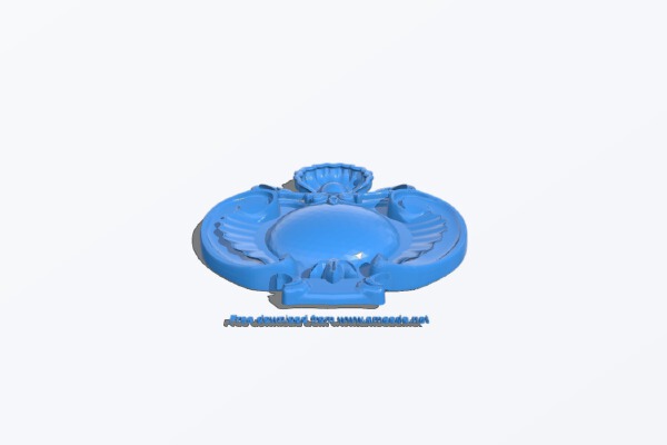 Pattern in the center | 3d print model