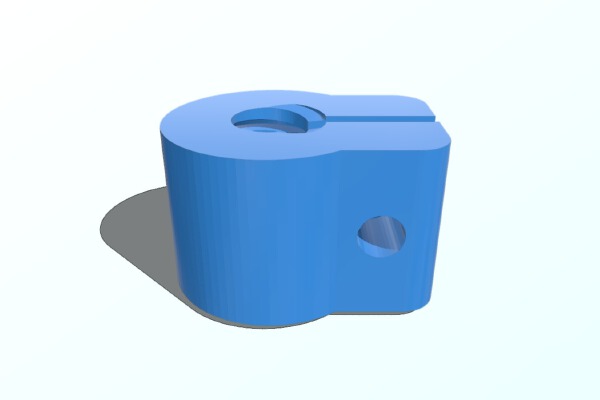 Tuerca prisionera para husillo  de 12x3 mm | 3d print model