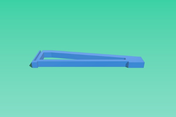 Christmas Tree Leg | 3d print model