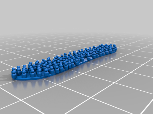 Strength & Honour - Skirmish Infantry | 3d print model