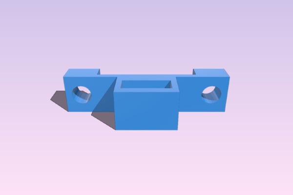 Caliper Holder For Prusa Mendel | 3d print model