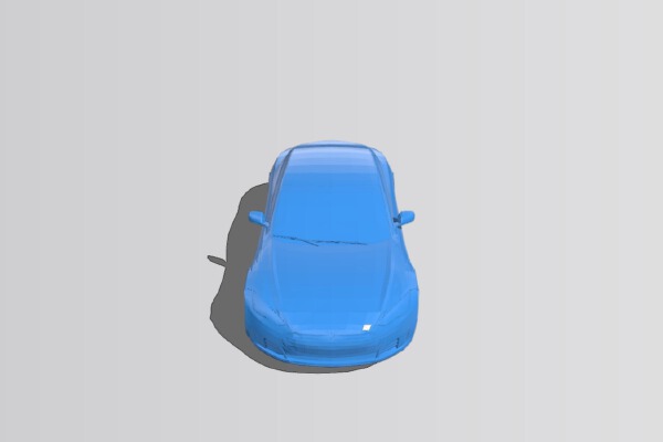 tesla car modle S | 3d print model