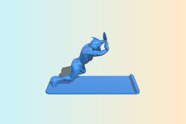 Spartan Phone Stand | 3d print model