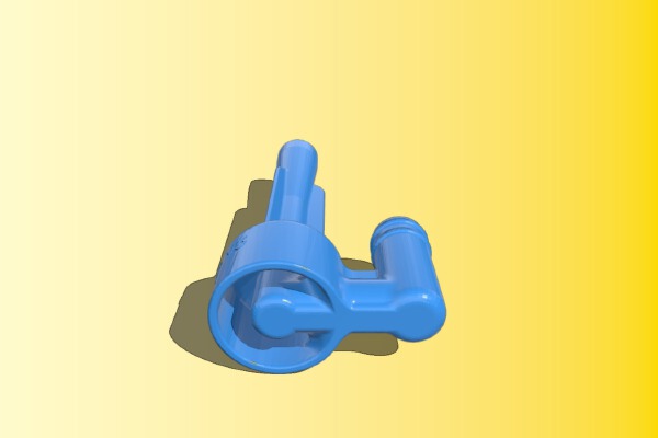 Water venturi pump V5 (0.4 m3_hr capacity) | 3d print model