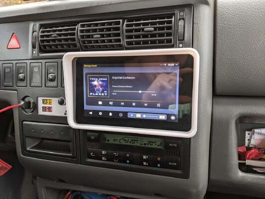VW T4 Raspberry Pi 7" touchscreen adapter | 3d print model