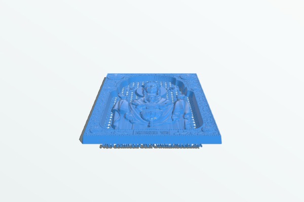 Icon of the Mother of God Inexhaustible Chalice | 3d print model