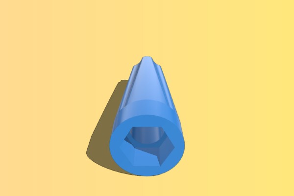 (felix) bed leveling tool M4 nut | 3d print model