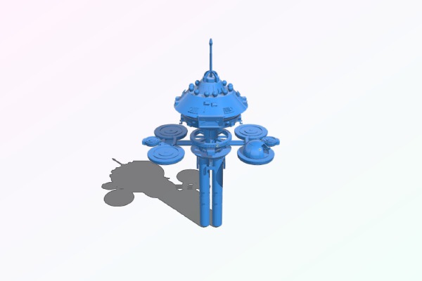Star Trek Regula One 1:2000 | 3d print model