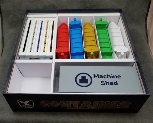 Port of Call - Board Game Insert for Container 10th Anniversary | 3d print model