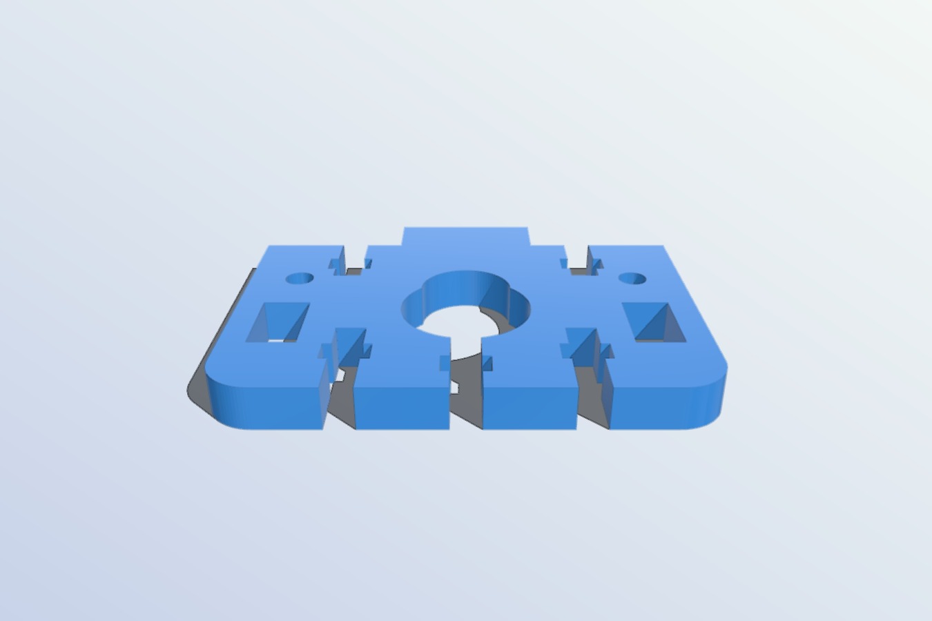 TronXY P802E Upper Extruder Holder Plate