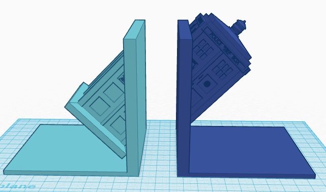 Tardis Bookends