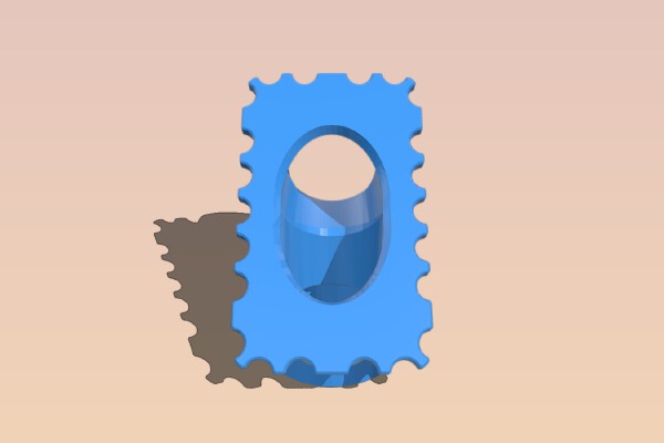 PVC Periscope Fitting (2 inch) | 3d print model