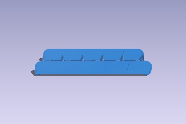 HOe_9_n30 girder bridge with 15 grade | 3d print model