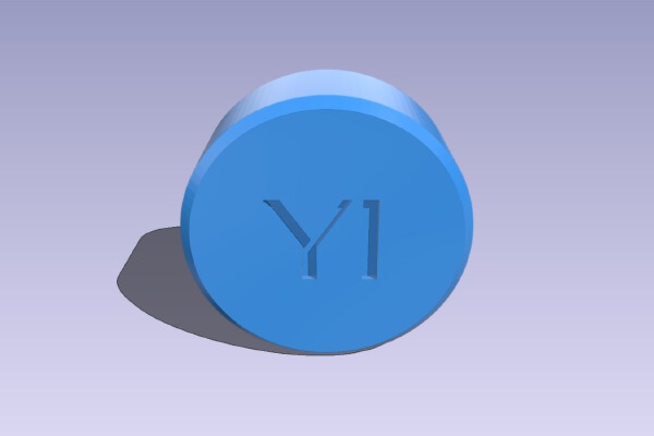 Yi Lens Cap | 3d print model
