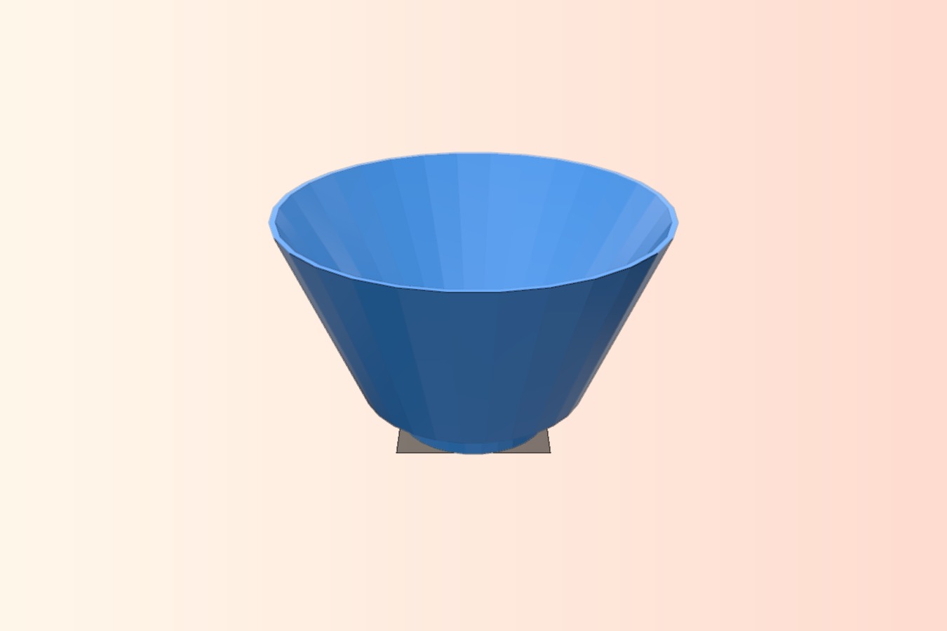 Gardener's soil funnel for paper pots and seed trays