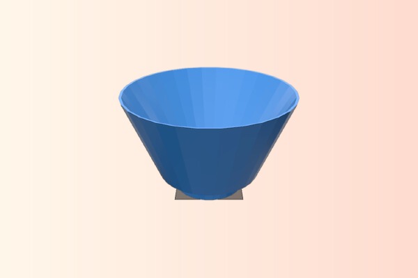 Gardener's soil funnel for paper pots and seed trays | 3d print model