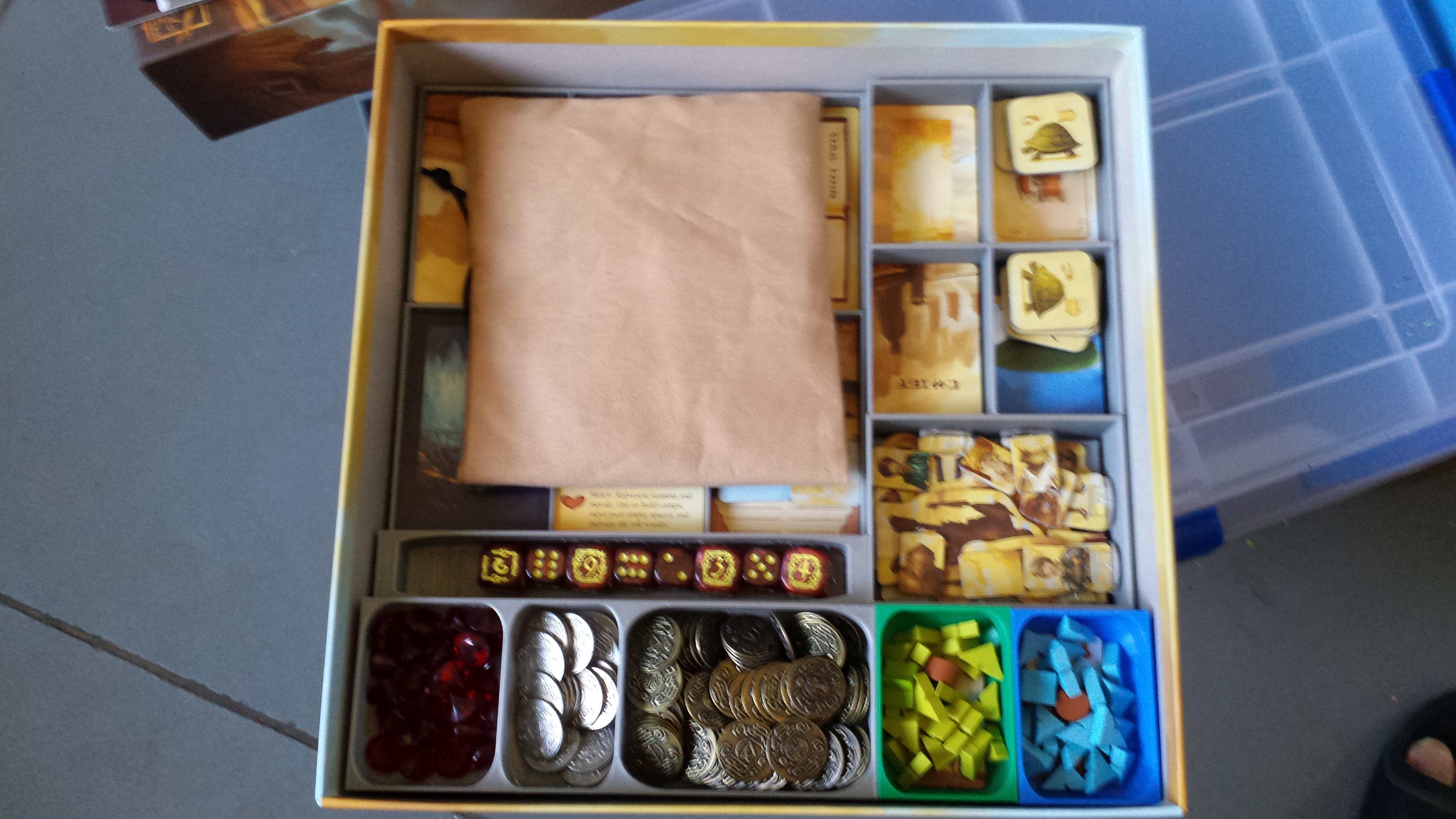 Near and Far Board Game Organizer