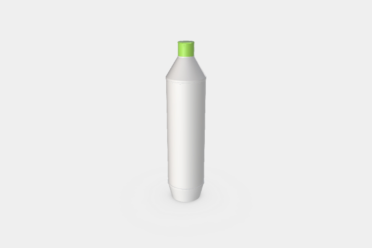 Dishwash Bottle Packaging Mockup