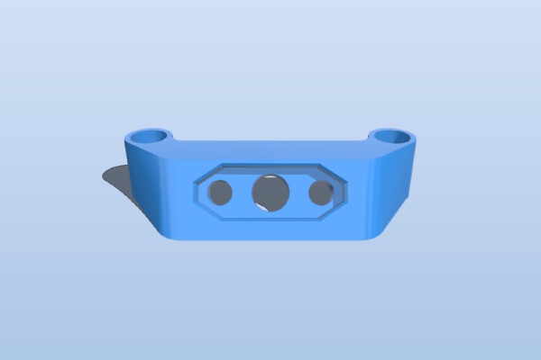 Floss 2 TBS unify SMA Antenna Mount | 3d print model
