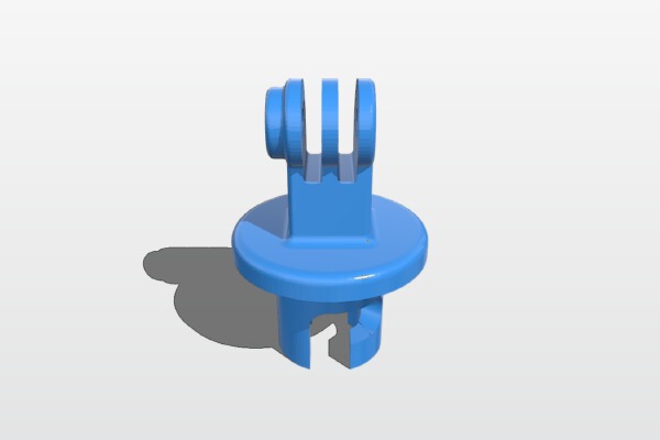 Stand up paddle CAM holder | 3d print model