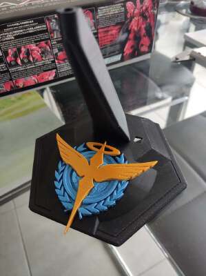 Gundam 00 Stand | 3d print model