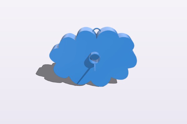 Cloud Birdhouse | 3d print model
