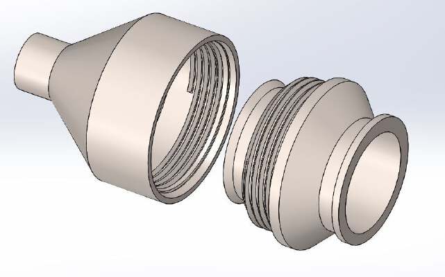 Sploof - Activated carbon filter | 3d print model